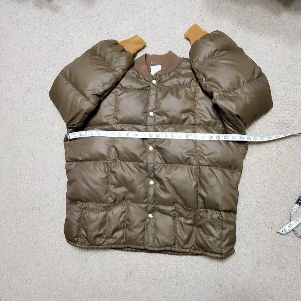 Walls Blizzard Pruf Down Insulated Jacket Large Regular Chest 46-48 Snap - Picture 9 of 12